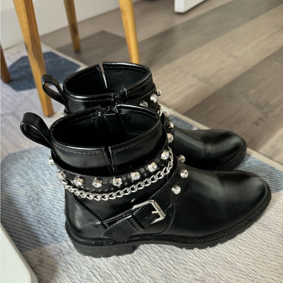 Black Rhinestone boots - Picture 5 of 5